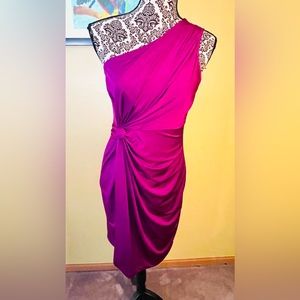 hot pink cupcake dress Hot Pink Puff Sleeve Pocket Dress  Fashion Cupcake